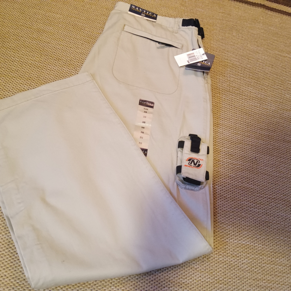 Vintage Nautica Beige Cargo Pants